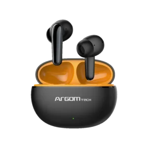 Audifonos Argom Skeipod E20 Negro BT 5.3 IPX5 Resistente al agua Cancelacion de Ruido Dual