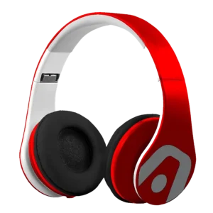 Audifonos Argom Ultimate DJ Pro Rojo 3.5mm Plegable
