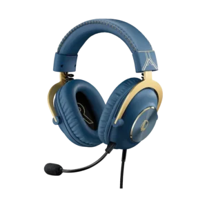 Audifonos con Microfono Logitech PRO X Azul USB Microfono Desmontable