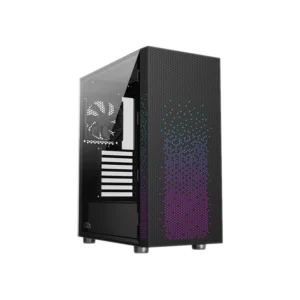 Case Azza Celesta 340F Gaming Mid Tower Negro ATX 3 x USB Lateral Vidrio templado