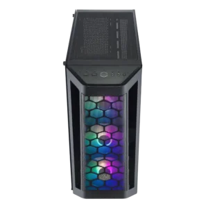 Case Cooler Master Box MB511 ARGB Gaming Mid Tower Negro ATX 2 x USB Viderio Templado