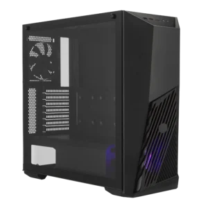 Case Cooler Master K501L Gaming Mid Tower Negro ATX 1 x USB Vidrio Templado Acrílico