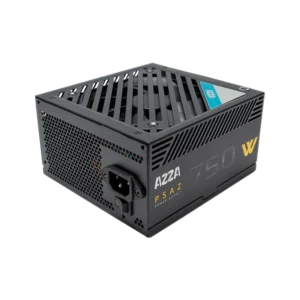 Fuente de Poder Azza Gaming 750W PSU ATX FCC 80 Plus Bronze 100-240V Sata Negro