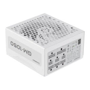 Fuente de Poder Gamemax Gaming 1050W GM-1050 M ATX 12V Certificado Plus Silver Modular Blanco