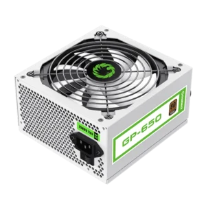Fuente de Poder Gamemax Gaming 650W GP-650 ATX 12V Sata Certificación de Seguridad Blanco