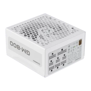 Fuente de Poder Gamemax Gaming 800W GM-800 Bronze ATX APFC 12V Modular Blanco