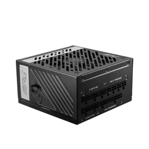 Fuente de Poder MSI Gaming 1000W Mgp a1000G ATX PFC 100-240V 80 PLUS Gold Sata Full Modular Negro