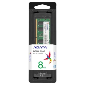 Memoria Ram Adata 8Gb DDR4 SODIMM 3200Mhz para Portátil