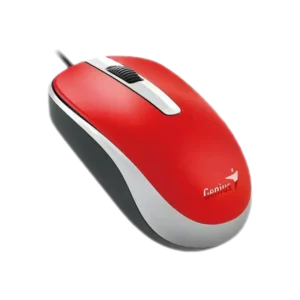 Mouse Genius DX-120 1200DPI 3 Botones USB Rojo