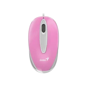Mouse Genius DX-MINI 1200DPI 3 botones RGB LED USB Rosa