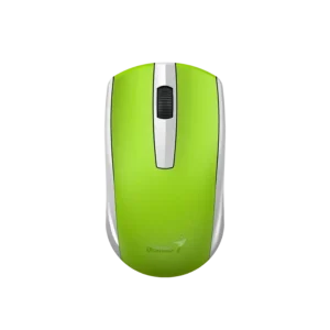 Mouse Genius ECO-8100 1200DPI 3 Botones USB Recargable Ecológico Verde