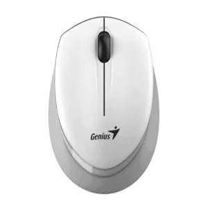 Mouse Genius NX-7009 1200DPI 3 Botones Inalámbrico Ambidiestro Plug & Play Blanco Gris