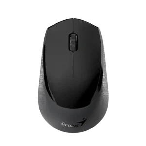 Mouse Genius NX-8000S 1200DPI 3 Botones Inalámbrico Plug & Play Ambidiestro Clic Silencioso Negro