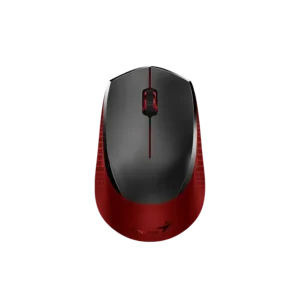 Mouse Genius NX-8000S 1200DPI 3 Botones Inalámbrico Plug & Play Ambidiestro Clic Silencioso Rojo