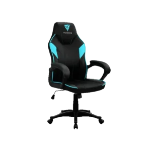 Silla Aerocool Gaming ThunderX3 EC1 Ergonomica Reclinable Reposabrazos Tecnologia AIR Negro y Azul
