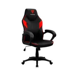 Silla Aerocool Gaming ThunderX3 EC1 Ergonomica Reclinable Reposabrazos Tecnologia AIR Negro-Rojo