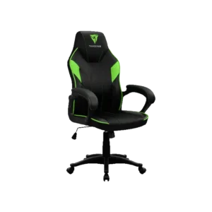 Silla Aerocool Gaming ThunderX3 EC1 Ergonomica Reclinable Reposabrazos Tecnologia AIR Negro-Verde