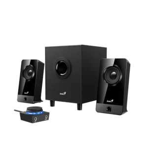 Subwoofer Genius SW-2.1 300X Negro 3.5MM 10W Control de línea