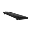teclado genius 7100x español inalámbrico multimedia resistente a derrames negro
