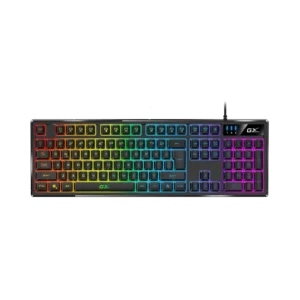 Teclado Genius Gaming Scorpion K220 Español USB 7 Colores Multmedia Resistente a Derrames Negro
