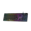 teclado genius gaming scorpion k220 español usb 7 colores multmedia resistente a derrames negro