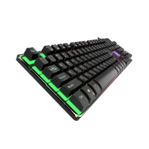 Teclado Genius Gaming Scorpion K8 Español RGB USB 7 Colores Teclas flotantes Negro