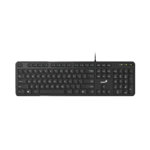 Teclado Genius Slimstar M200 Español USB Multimedia Negro