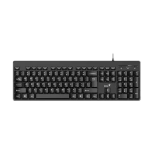 Teclado Genius Smart KB-116 Español USB Escritura Suave Silenciosa Resistente a Derrames Negro
