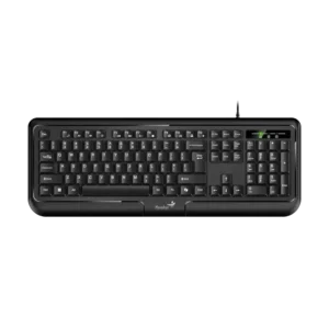 Teclado Genius Smart KB-118 II Español USB Reposamuñecas Resistente a Derrames Negro
