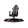 alfombra cooler master fm510 halo para silla a base de caucho negro