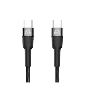 cable argom type c a type c silicon usb 1.8 mts negro