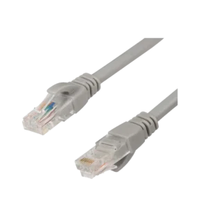 cable argom utp cat6 patch cord 15 mts gris