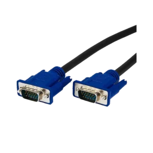cable argom vga para monitor 1.8 mts negro azul