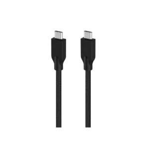 cable de carga genius trasnferencia de datos usb 21 cm negro
