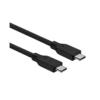 cable genius acc c2cc 3a carga y transferencia de datos usb 1 mt negro