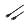 cable genius acc c2cc 3a carga y transferencia de datos usb 1.5 mts negro