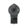 camara webcam logitech brio 300 fhd foco fijo usb gris oscuro