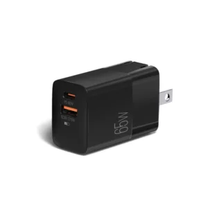 cargador argom de pared volta p7 usb 65w negro