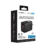 cargador argom rapido de pared volta p4 usb c 38w pared certificacion etl negro
