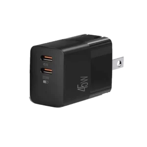 cargador argom rapido volta p5 pared 45w usb negro