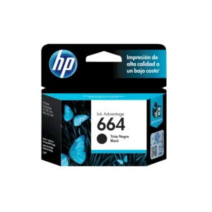 cartucho hp 664 original negro