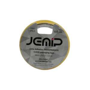 cinta adhesiva transparente jemip basic pvc 35m