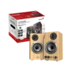 corneta genius sphf520bt madera 20w sonido 3d control volumen