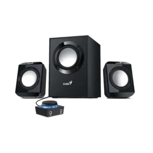 corneta genius sw 2.1 300ii negro 100 240v ac 10w control volumen