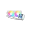 enfriador liquido gamdias chione p5 240 argb 4 pines lga 1851 am5 intel amd funcionalidad pwm blanco