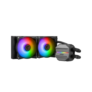 enfriador liquido msi mag coreliquid c240 argb lga 1700 am5 intel y amd reduce ruido (copy)