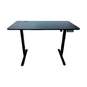 mesa jemip dominion station 1.20 (l) x 60 (a) ajustable electrico control de altura negro