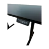 mesa jemip dominion station 1.20 (l) x 60 (a) ajustable electrico control de altura negro