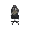 silla jemip gaming mushu ergonomica reposabrazos reclinable negro dorado