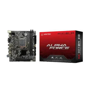 tarjeta madre arktek h110m matx socket lga 1151 2x ddr4 uhd intel sata usb